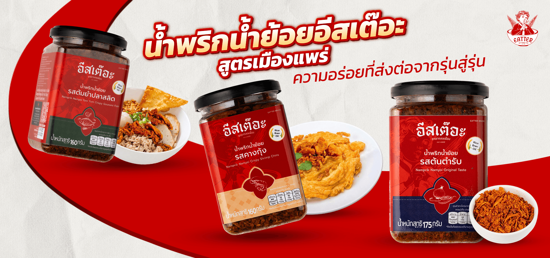 น้ำพริกน้ำย้อยอีสเต๊อะ